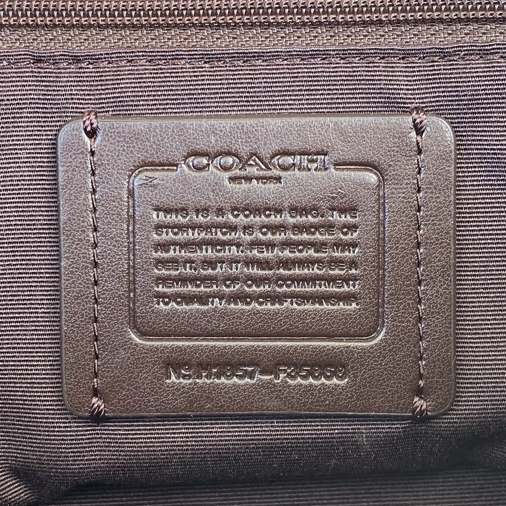 Coach Ava Chain Tote Platinum Metallic Pebbled Leather Shoulder Bag F58688